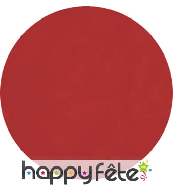 10 sets de table rouge ronds