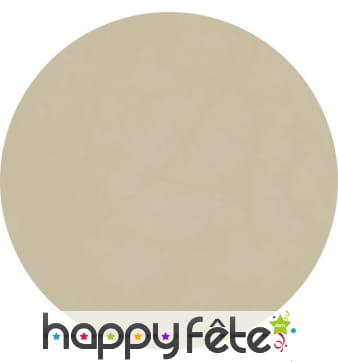 10 sets de table taupe ronds