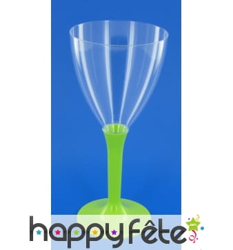 10 verres a vin pied anis