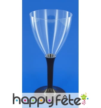 10 verres a vin pied chocolat