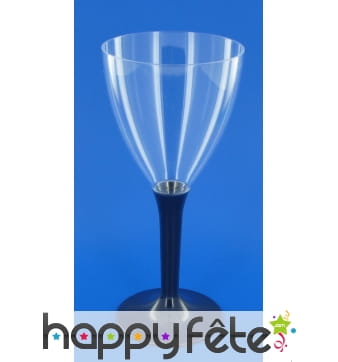 10 verres a vin pied marine