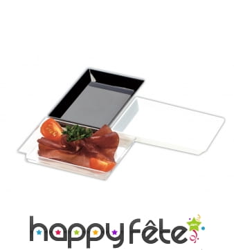 12 verrines rectangulaires