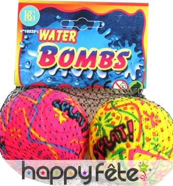 2 balles splash à eau