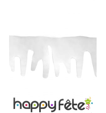 2 Guirlandes en forme de stalactites, 1,2 m