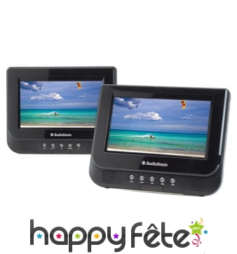 2 lecteurs dvd portables