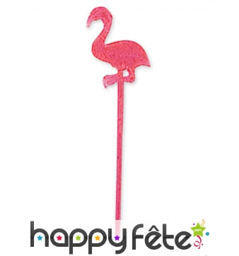 24 Piques apéritif en forme de flamants roses
