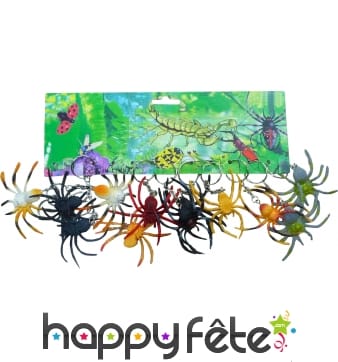 2 porte clefs araignée