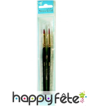 2 pinceaux de maquillage Grim tout