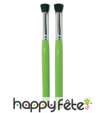 2 pinceaux de maquillage pour pochoir, Grim tout