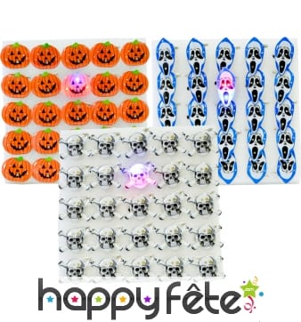 25 pins lumineux pour halloween