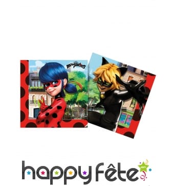 20 Serviettes Ladybug compostables