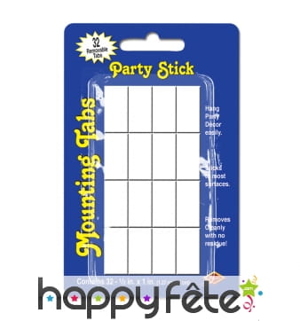 32 adhésifs pour décors en carton