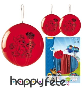 3 ballons Pat patrouille à frapper