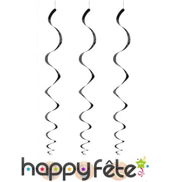 3 Suspensions citrouilles rigolotes de 62cm