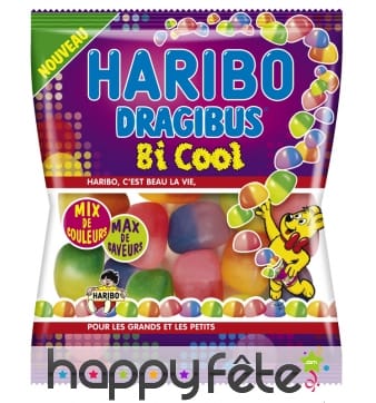 30 sachets dragibus bi cool haribo