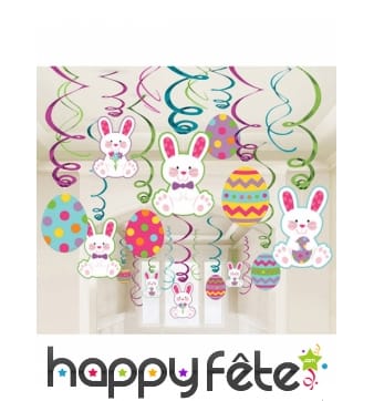 30 suspensions de pâques