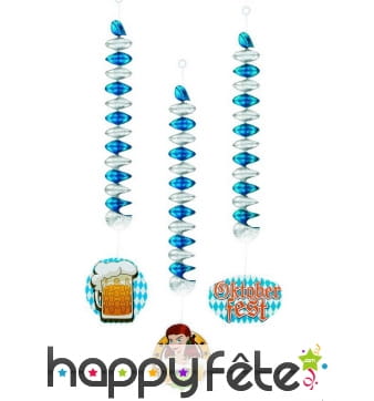 3 suspensions Oktoberfest de 60cm