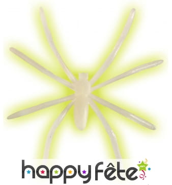 42 araignées phosphorescentes de 4cm