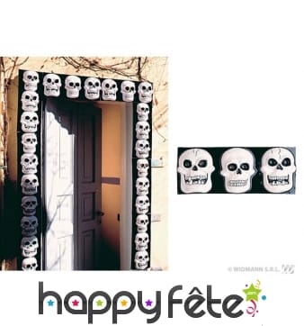 4 planches tête de mort
