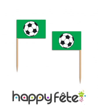 50 drapeaux apéritif foot