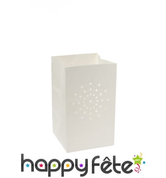 5 Lanternes ivoires de sol