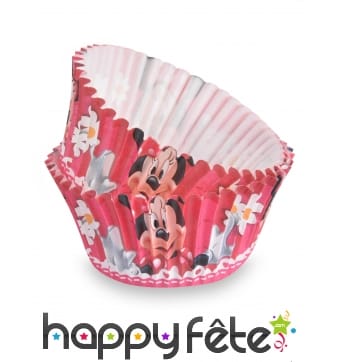 50 Moules Minnie pour cupcake de 7 cm
