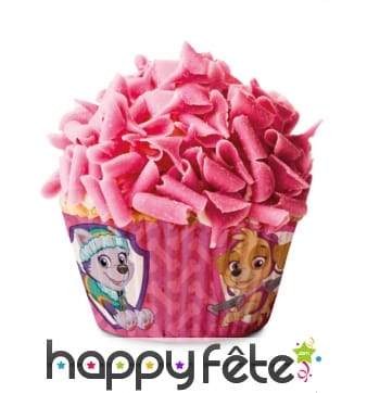 50 Moules pour cupcake Pat Patrouille