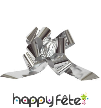 5 noeuds a tirer argentés. 3cm