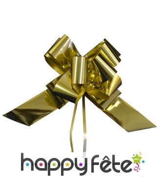 5 noeuds dorés à tirer de 5 cm