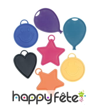 50 poids à ballon en pvc