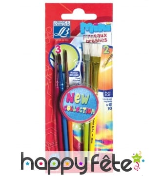 5 petits pinceaux Lefranc et Bourgeois