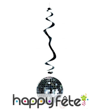 6 Suspensions terminées par une boule à facettes