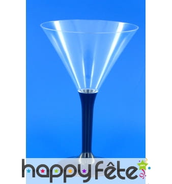 6 verres a cocktail pied marine
