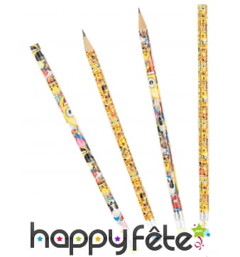 8 Crayons émoticones