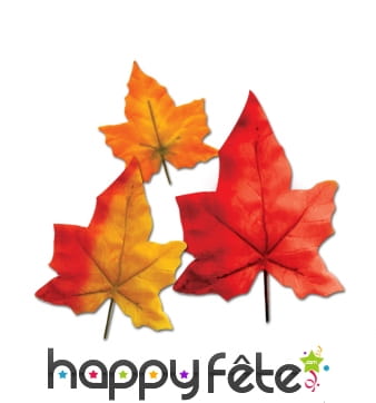 8 fausses feuilles d'automne