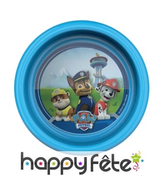 Assiette creuse Pat Patrouille de 16cm