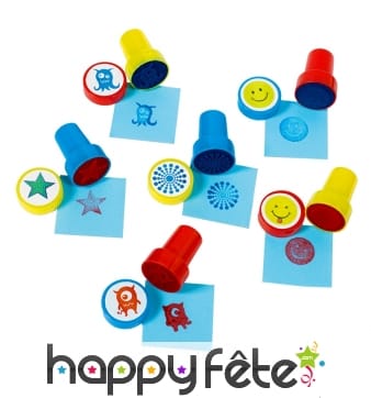 Assortiment de 6 tampons encreurs