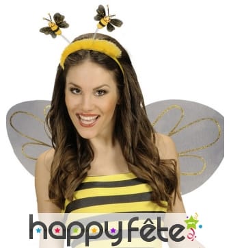 Antennes d'abeille avec froufrous