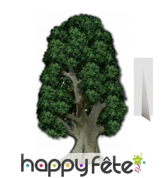 Arbre en carton plat de 179cm