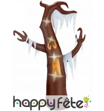 Arbre hanté lumineux et gonflable de 2,44m