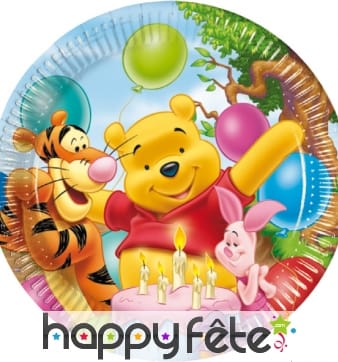 Assiettes Winnie l'Ourson