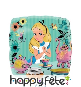 Ballon Alice aux Pays des Merveilles de 43cm