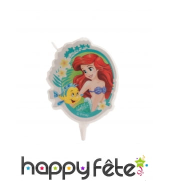 Bougie Ariel et Polochon de 7,5 cm