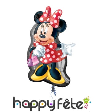 Ballon à gonfler en forme de Minnie