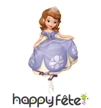 Ballon à gonfler en forme de princesse Sofia