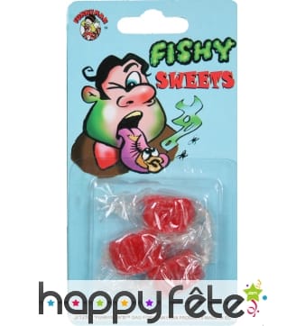 Bonbons au gout de poisson