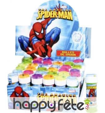 Bulle a savon spiderman