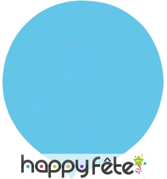 Ballon bleu ciel géant. circonférence 4.5 m