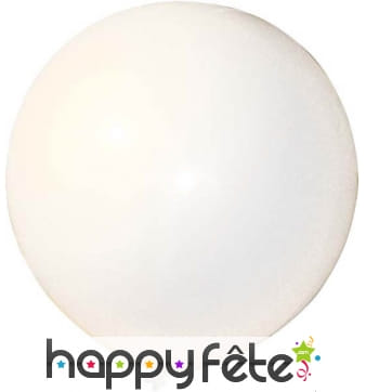 Ballon blanc géant. circonférence 4.5 m