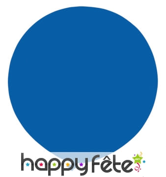 Ballon bleu moyen géant de 100cm